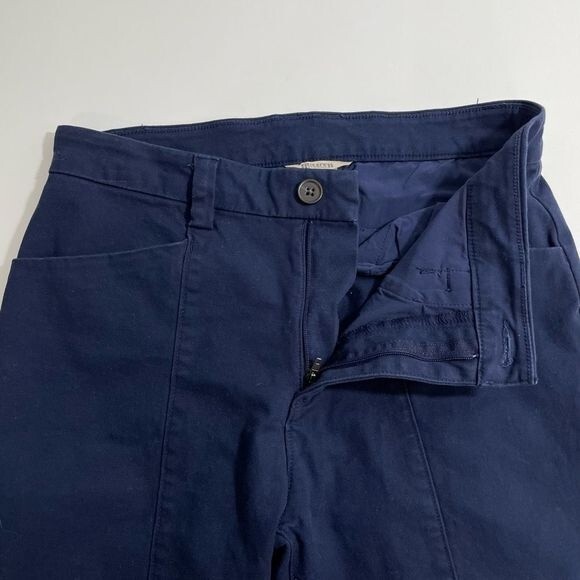 Duluth Trading Co. Women's Wide Leg Capri Pants Blue Size 2 Regular - Picture 3 of 6